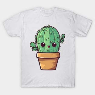 Nice lovely cactus in a pot. T-Shirt